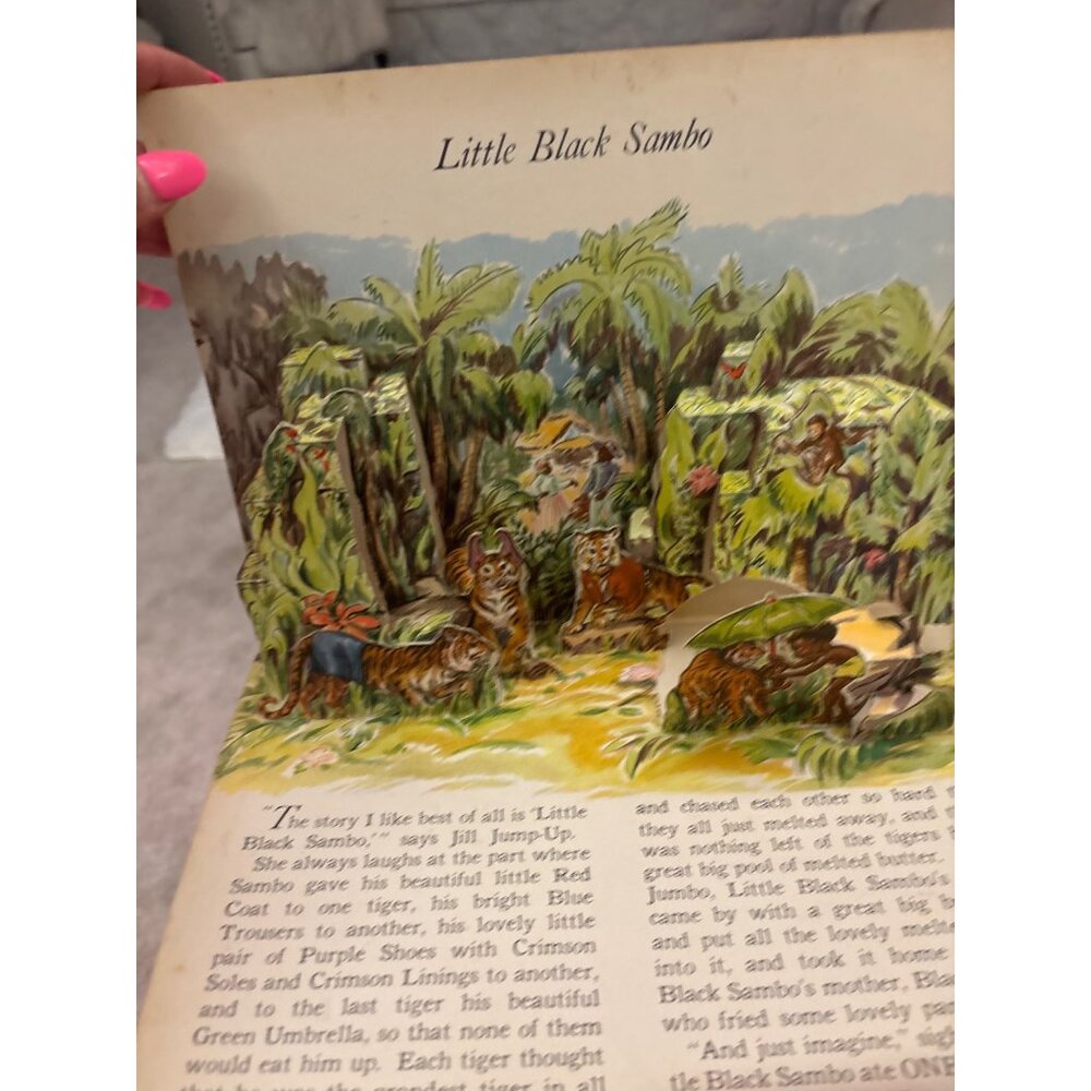 Vintage 1942 Jolly Jump-Ups Pop-Up Book Nursery StoriesMcLoughlin Bros Pop-Ups - Picture 6 of 14
